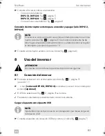 Preview for 63 page of Dometic DSP212 Installation And Operating Manual