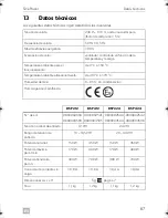 Preview for 67 page of Dometic DSP212 Installation And Operating Manual