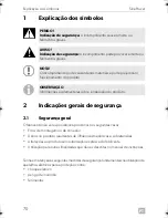 Preview for 70 page of Dometic DSP212 Installation And Operating Manual