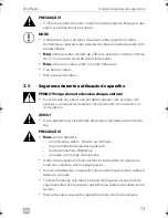 Preview for 73 page of Dometic DSP212 Installation And Operating Manual