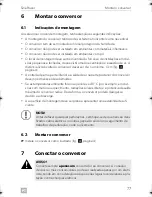 Preview for 77 page of Dometic DSP212 Installation And Operating Manual