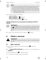 Preview for 78 page of Dometic DSP212 Installation And Operating Manual