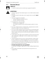 Preview for 86 page of Dometic DSP212 Installation And Operating Manual