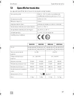 Preview for 97 page of Dometic DSP212 Installation And Operating Manual