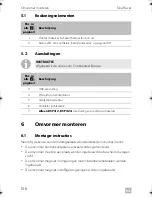 Preview for 106 page of Dometic DSP212 Installation And Operating Manual