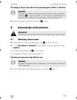 Preview for 123 page of Dometic DSP212 Installation And Operating Manual