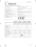 Preview for 127 page of Dometic DSP212 Installation And Operating Manual