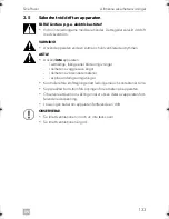 Preview for 133 page of Dometic DSP212 Installation And Operating Manual