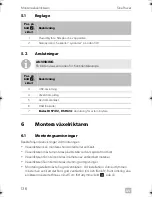 Preview for 136 page of Dometic DSP212 Installation And Operating Manual