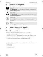 Preview for 159 page of Dometic DSP212 Installation And Operating Manual