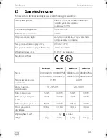 Preview for 201 page of Dometic DSP212 Installation And Operating Manual