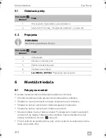 Preview for 210 page of Dometic DSP212 Installation And Operating Manual