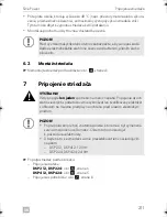 Preview for 211 page of Dometic DSP212 Installation And Operating Manual