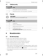 Preview for 225 page of Dometic DSP212 Installation And Operating Manual