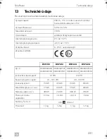 Preview for 231 page of Dometic DSP212 Installation And Operating Manual