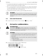 Preview for 241 page of Dometic DSP212 Installation And Operating Manual