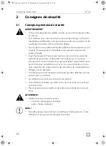 Preview for 22 page of Dometic DT 24 Operating Manual