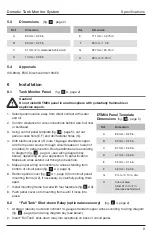 Preview for 9 page of Dometic DTM04 Instruction Manual