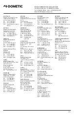 Preview for 71 page of Dometic DTM04 Instruction Manual