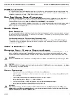 Preview for 3 page of Dometic DuraSea DCA120D Installation, Start-Up & Service Manual