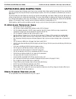 Preview for 4 page of Dometic DuraSea DCA120D Installation, Start-Up & Service Manual