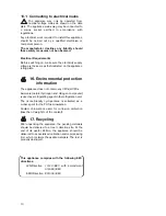 Preview for 10 page of Dometic EA 3080 Operating Instructions Manual