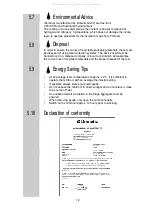 Preview for 12 page of Dometic EA 330 Instructions For Use Manual