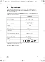 Предварительный просмотр 23 страницы Dometic ECOLINE CL460LDC Installation And Operating Manual