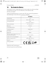 Предварительный просмотр 36 страницы Dometic ECOLINE CL460LDC Installation And Operating Manual