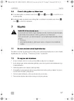 Предварительный просмотр 147 страницы Dometic ECOLINE CL460LDC Installation And Operating Manual