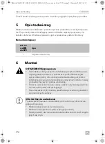 Предварительный просмотр 172 страницы Dometic ECOLINE CL460LDC Installation And Operating Manual