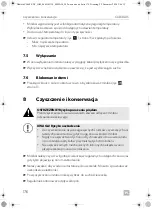 Предварительный просмотр 176 страницы Dometic ECOLINE CL460LDC Installation And Operating Manual