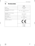 Предварительный просмотр 29 страницы Dometic eStore Installation And Operating Manual