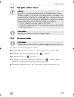 Preview for 307 page of Dometic eStore Installation And Operating Manual