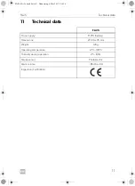 Preview for 11 page of Dometic FA25 Installation And Operating Manual