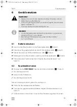 Preview for 15 page of Dometic FA25 Installation And Operating Manual