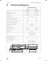 Предварительный просмотр 319 страницы Dometic FL 1600 Operating Manual