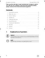 Предварительный просмотр 8 страницы Dometic FlyTec FT200 Operating Manual