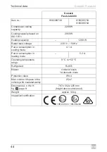 Предварительный просмотр 44 страницы Dometic FreshJet 1100 Operating Manual