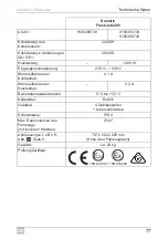 Предварительный просмотр 77 страницы Dometic FreshJet 1100 Operating Manual