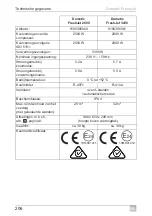 Предварительный просмотр 206 страницы Dometic FreshJet 1100 Operating Manual