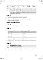 Preview for 18 page of Dometic FreshJet 1700 Quick Start Manual