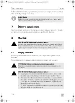 Preview for 236 page of Dometic FreshJet 1700 Quick Start Manual