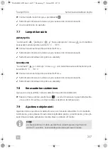 Preview for 237 page of Dometic FreshJet 3000 Operating Instructions Manual