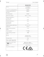 Предварительный просмотр 47 страницы Dometic FRESHJET FJ1100 Operating Manual