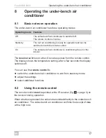 Preview for 17 page of Dometic FreshWell 2000 Operating Manual