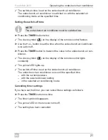 Preview for 21 page of Dometic FreshWell 2000 Operating Manual