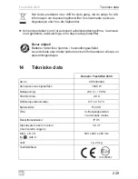 Preview for 229 page of Dometic FreshWell 2000 Operating Manual