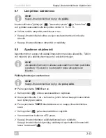 Preview for 243 page of Dometic FreshWell 2000 Operating Manual