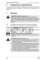 Preview for 42 page of Dometic FreshWell3000 Installation Manual